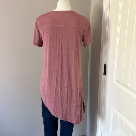 Lululemon To The Point Tee Tshirt Tunic Quicksand Mauve Pink Loose Flowy - Picture 5 of 13